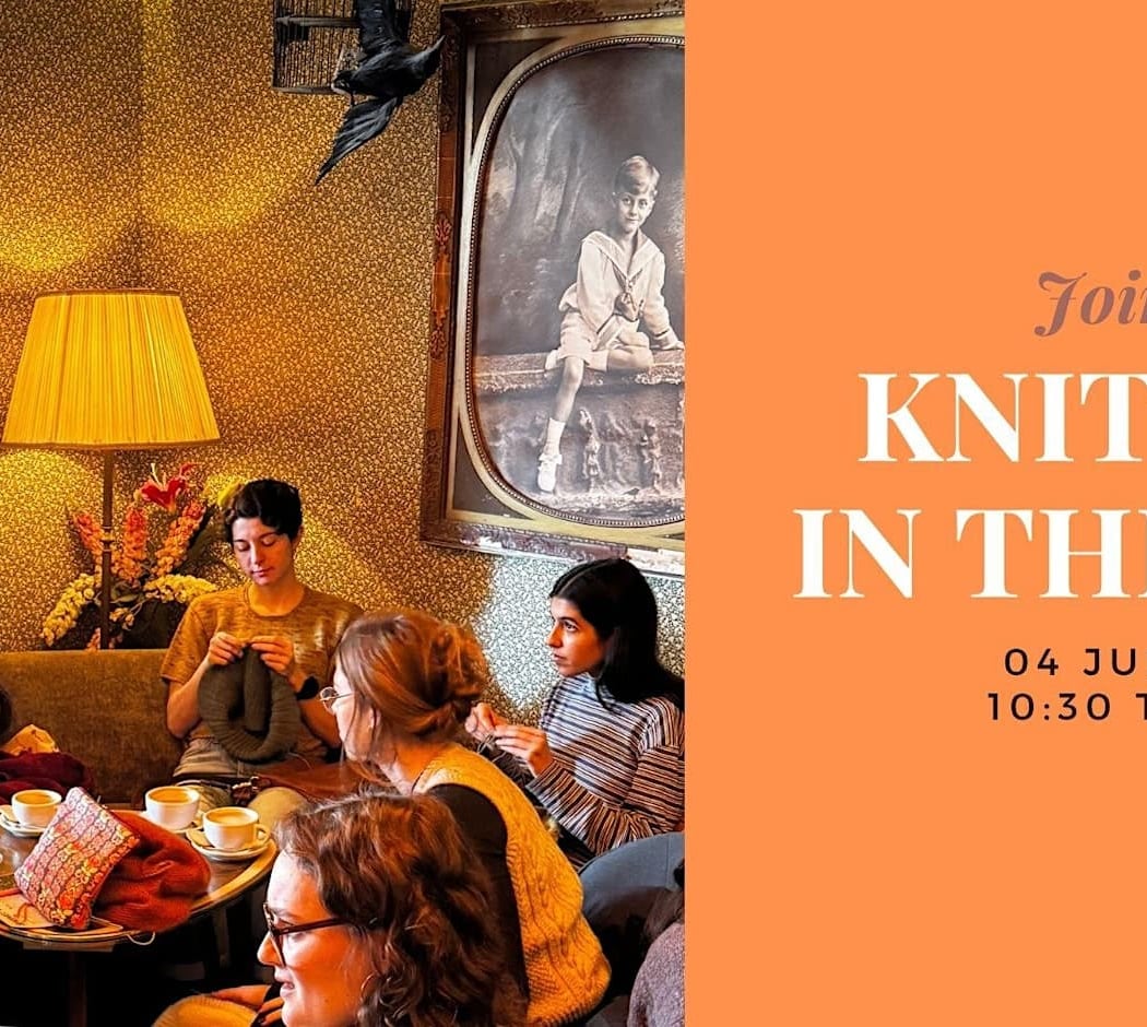 Knitting in the Dam - July Meetup 1